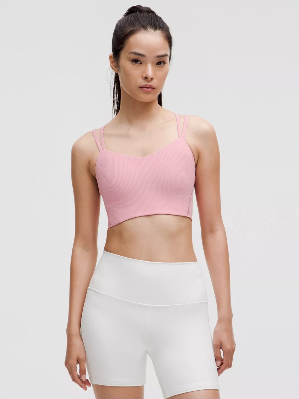 lululemon Align leggings & Like A Cloud sports bra in Dusty Pink, size 4 - Picture 6 of 7